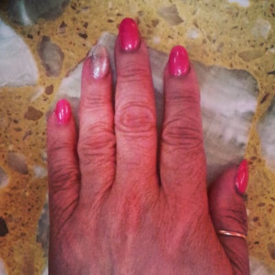 My mother's nails