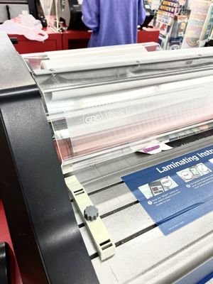 Laminators Are Already Set Up W/ Adequate Speed. So There's No Need To Increase Or Decrease- Or Jam Them While You're @ It.