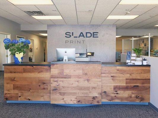 Slade Print - Front Entrance