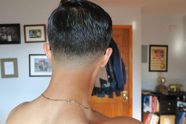 Skin fade rear