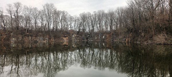 Quarry in the park