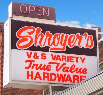 Shroyer's True Value Hardware Store in Churubusco, IN