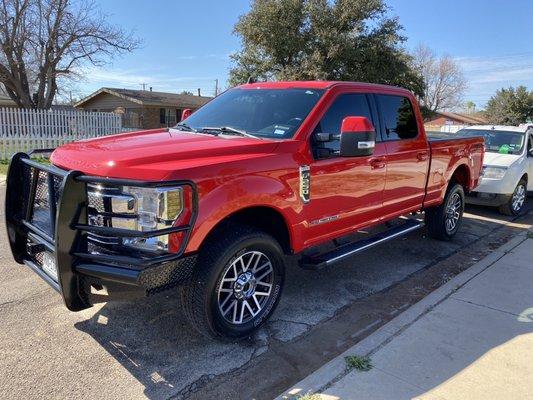 Another satisfied customer on this beautiful F-250