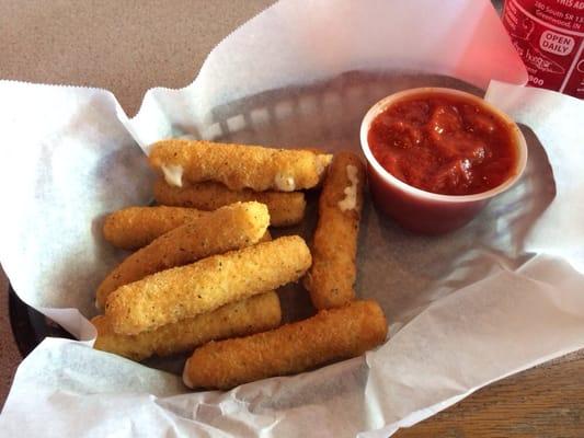 Mozz stix. Kinda blah.