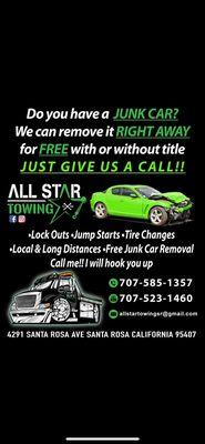 If you have a vehicle that you need to get rid of and don't have paperwork no problem we got you