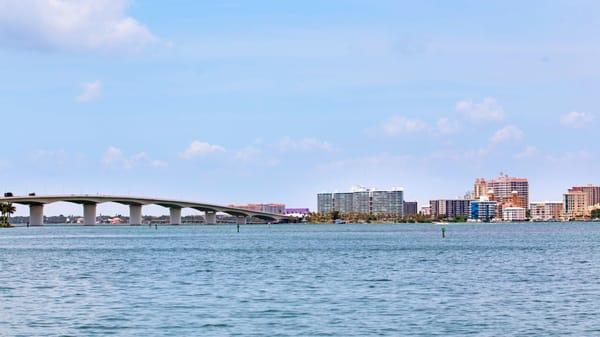 Our view of downtown Sarasota.