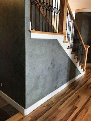 Faux Finish Gray