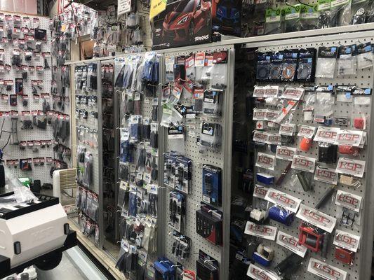 RC parts wall!