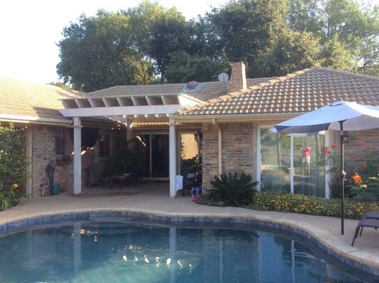 Purchased Day 1 on market, and Renovated in 12 weeks! New cedar and metal patio cover installed.