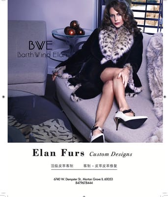 Elan Furs photoshoot: MWFW