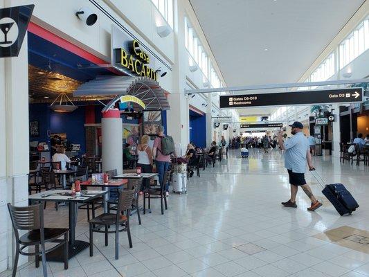 Concourse D, Ft. Myers Airport, Florida