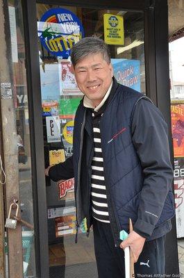 Shin is the owner of the Lucky - he has anything you could think of at VERY reasonable prices.