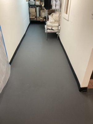 Install epoxy floor