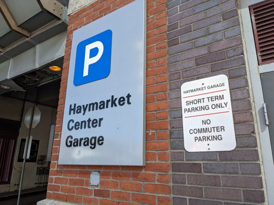 Haymarket Center Garage