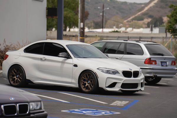 A few beauties out front of our shop.