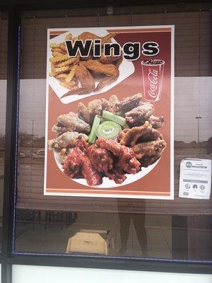 Wings and whole wings