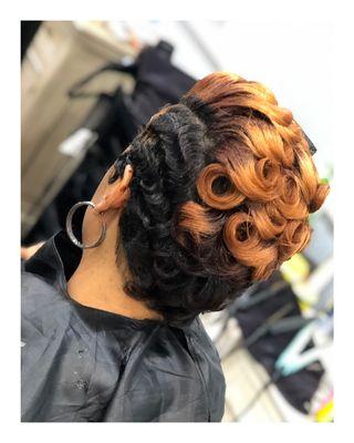 Finger Wave, Color, and Curl