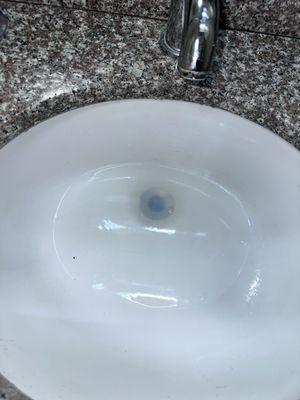 Clogged sink