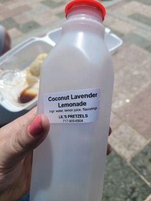 Coconut Lavender Lemonade