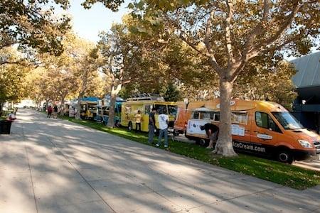 Tasty food trucks every week!