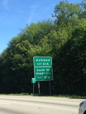 Town Of Ashland -- Exit 21A Off Interstate 495 for Ashland