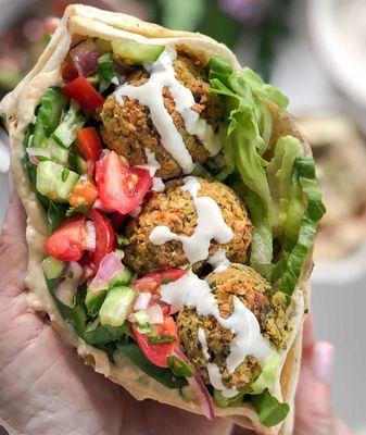 Pita Falafel sandwich