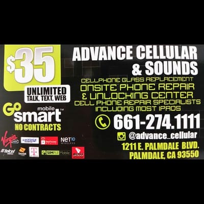 WE BUY & SELL NEW & USED ANDROIDS & iPHONES! $35 UNLIMITED TALK, TEXT, & WEB! https://m.facebook.com/AdvanceCellular661