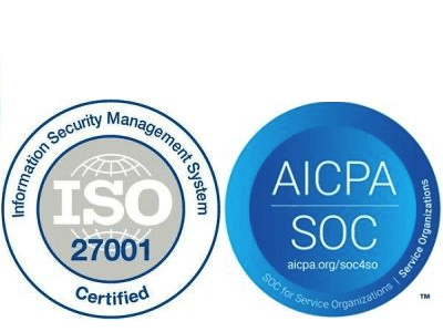 SOC 2 compliance and ISO 27001 certification