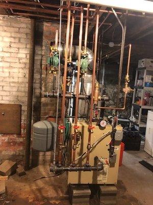 Boiler installation