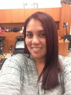 New hair color Red