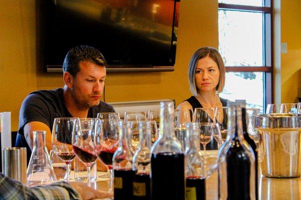 Galloway wine blending