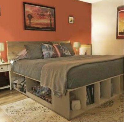 King cubby bed