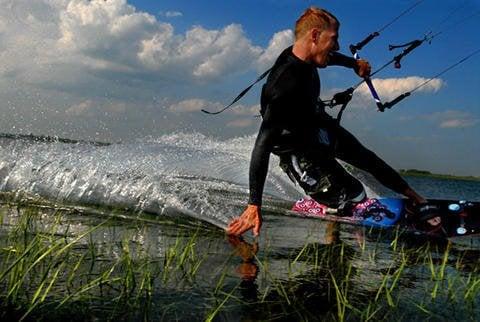 smooth and flat water is fun!