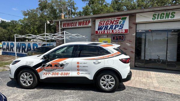 Suv wrap by Discount Signs and Wraps