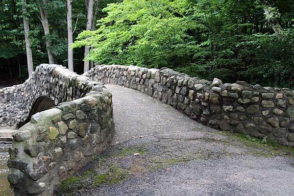 Beautiful stone bridge.