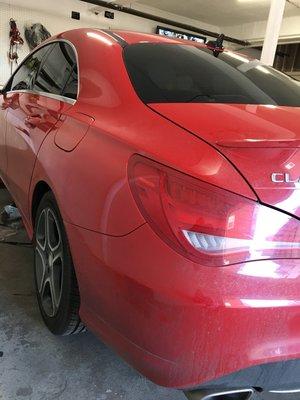 Mercedes benz cla 2015 windows tinting