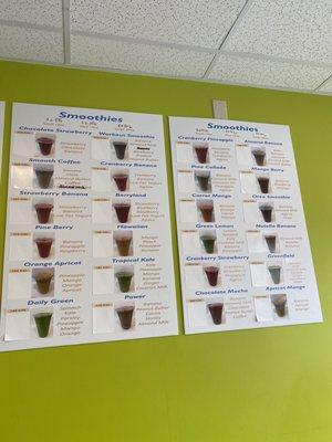 Smoothie List