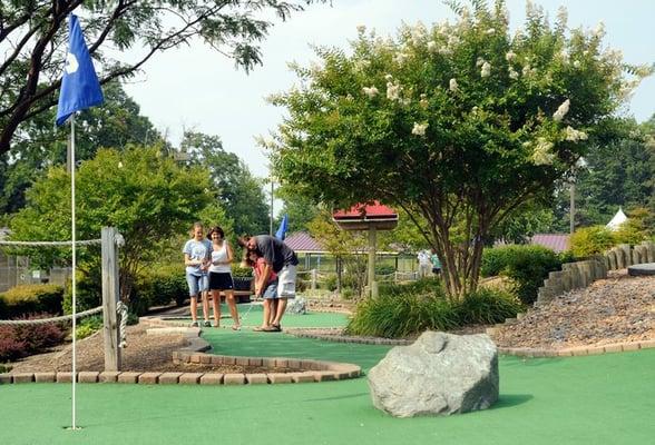 Hole 6 of the Mini Golf course.