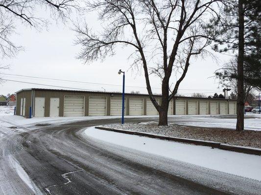 48 storage units behind an 8 self-serve car wash facility in Fort Collins, Colo.