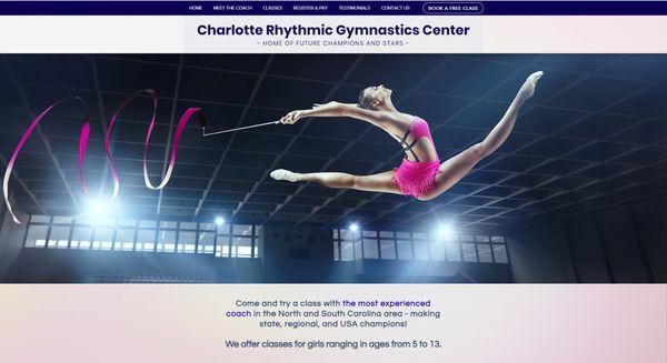 Charlotterhythmicgymnastics.com   web design!