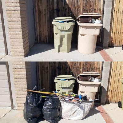 Keep it simple!!! Trash Boss Junk Removal keeping