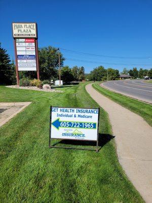 Look for our sign! Right off Colorado Blvd