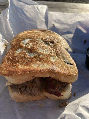 #14 Texan Brisket sandwich