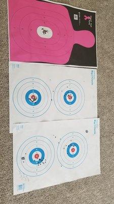 On the far right, these were before my lesson at 7m.  On the far left, these were about an hour after my 1 hour lesson.