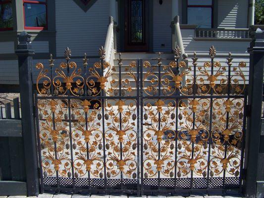 Gates for Victorian home