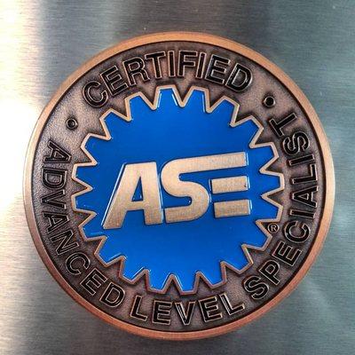 ASE Advanced (L1) Certified