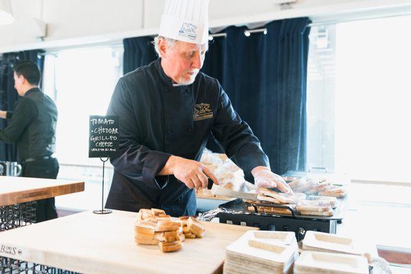 Catering is available in Pauley Ballroom. A rentable space.