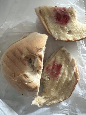 Bagel with Butter and Jelly