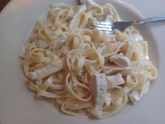 Chicken fettuccine alfredo