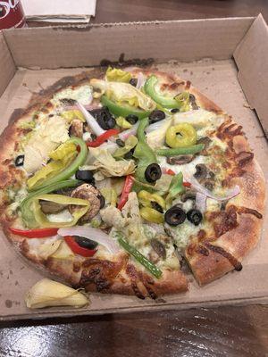 Mediterranean Pizza